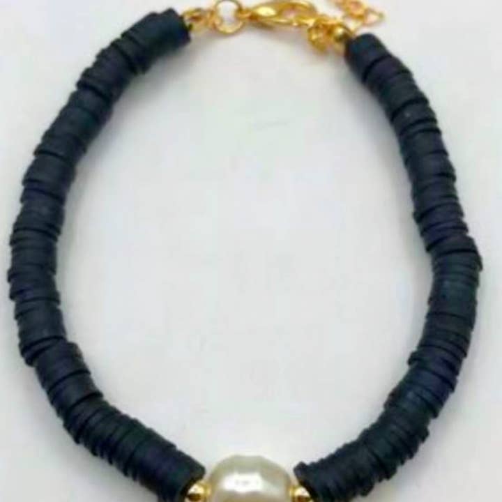 Nai Gifts - Wholesale Prayer Beads Bracelet - Pearl Heishi Bead Bracelet 2