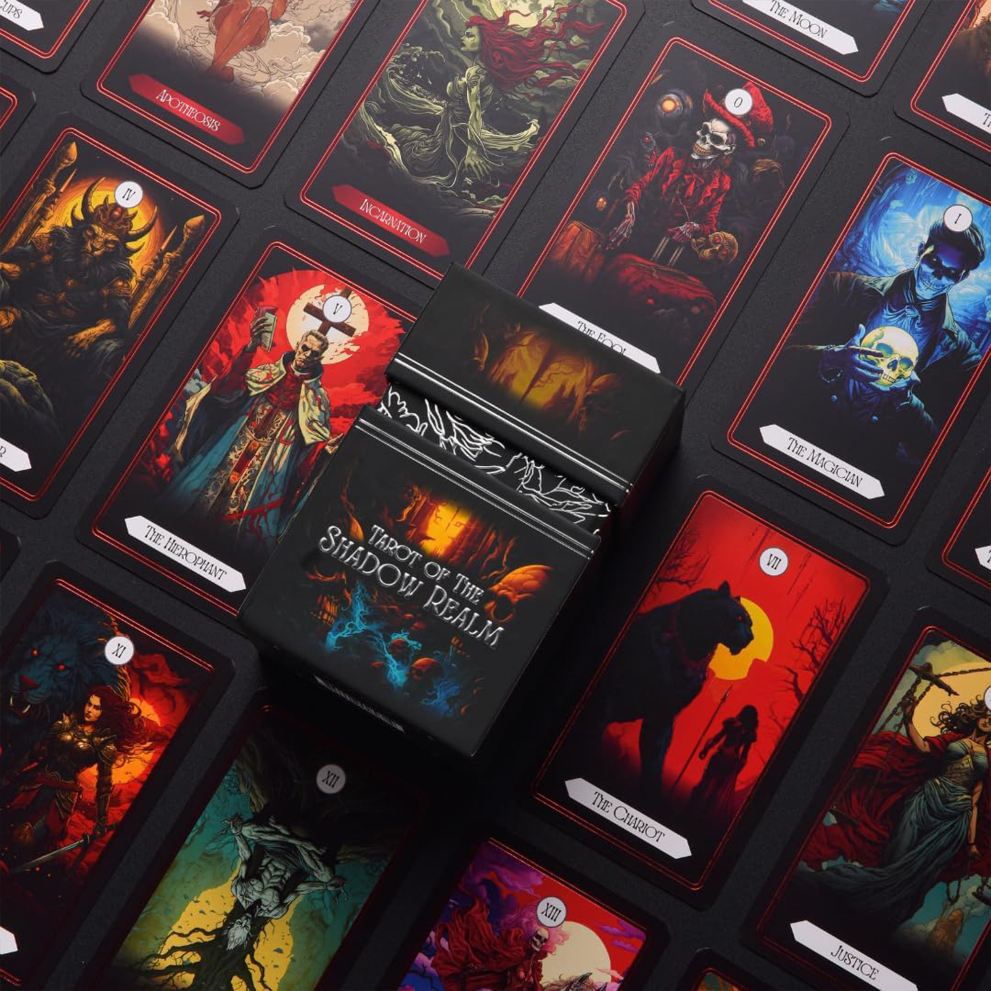 Earth Moon Magick - Wholesale Tarot Cards - Tarot of the Shadow Realm Deck & Guidebook1