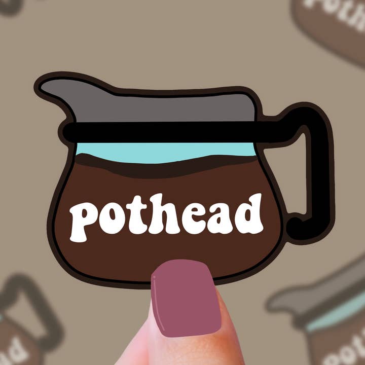 Pothead for wholesale by Mollie Rose Art Co