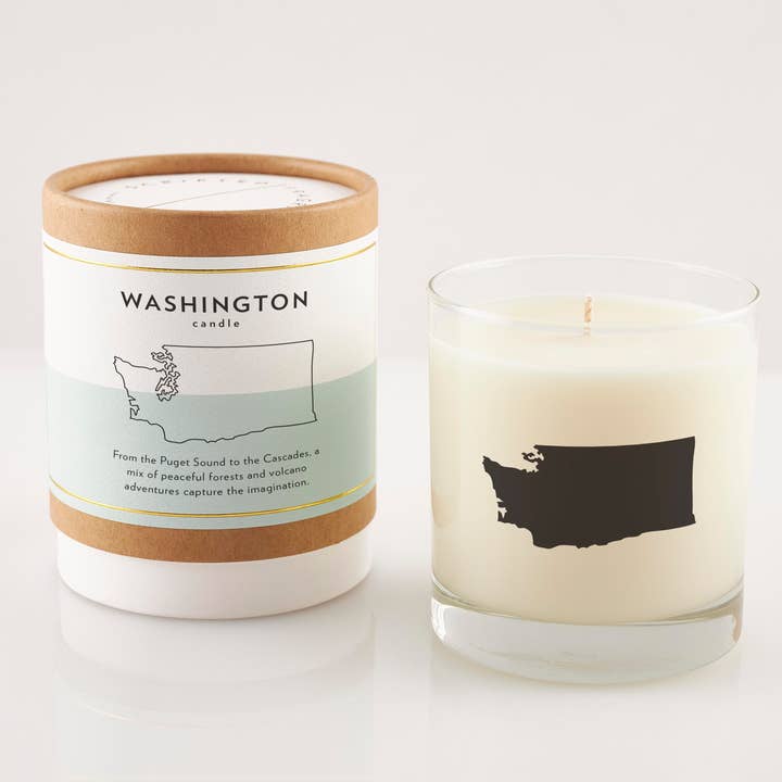 Washington State Soy Candle for wholesale by Scripted Fragrance