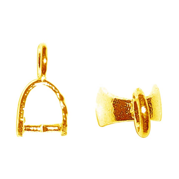 CG-520 18K Gold Overlay Pendant Bail for wholesale by Bali Designs
