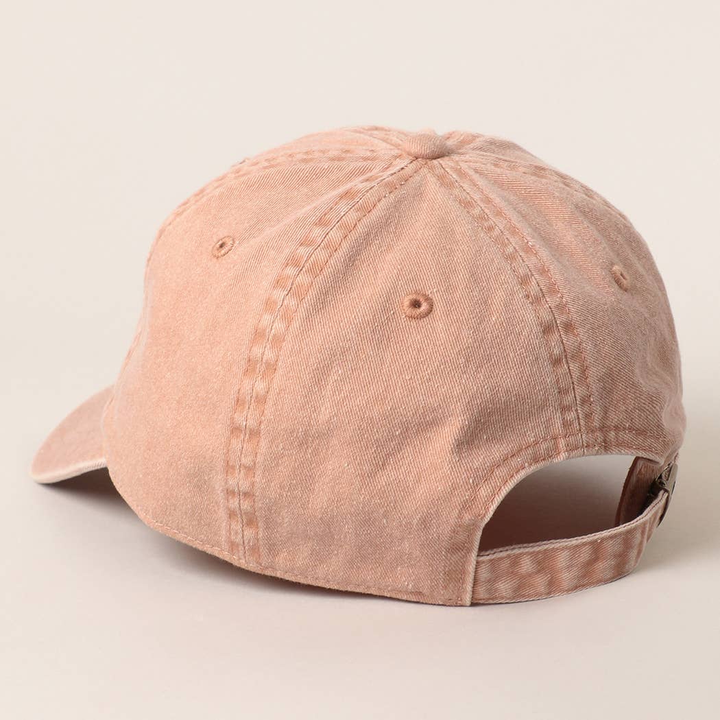 Fashion City – Boné de beisebol - Unissexo por atacado – Chapéu Lavado com Pigmento Personalizado – Bordado de Cidade e Estado20