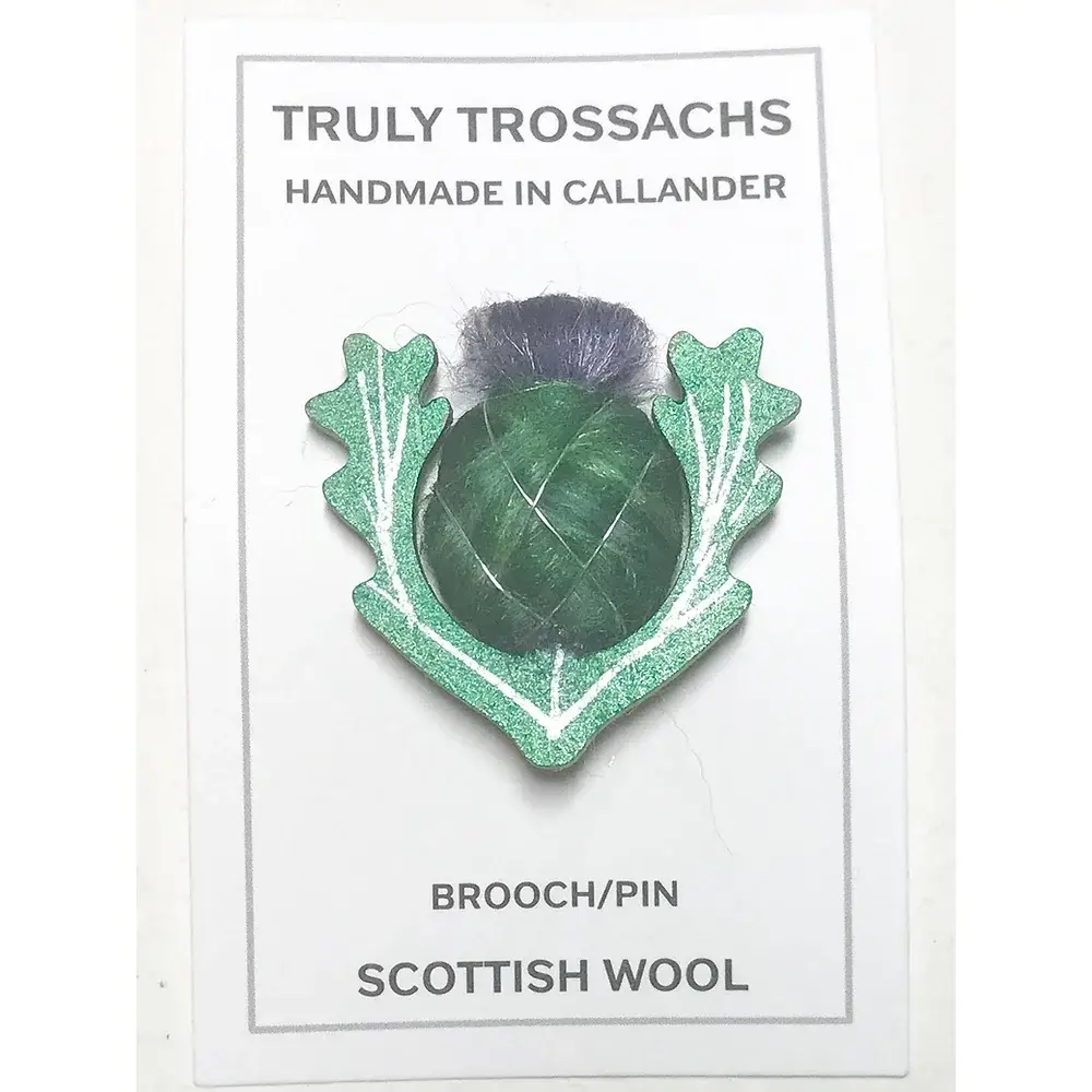 Truly Trossachs - Vente Broches - Broche chardon écossais6