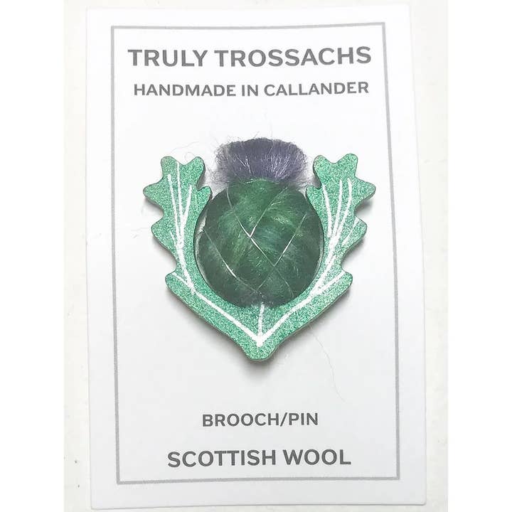 Truly Trossachs - Vente Broches - Broche chardon écossais6