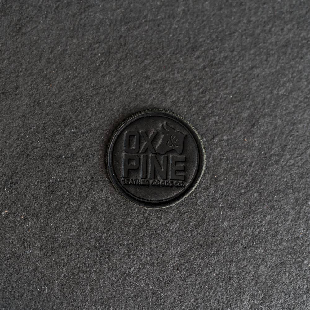 Ox & Pine - Vente Écusson - Patches en cuir circulaires Ox & Pine avec attache auto-agrippante en option10
