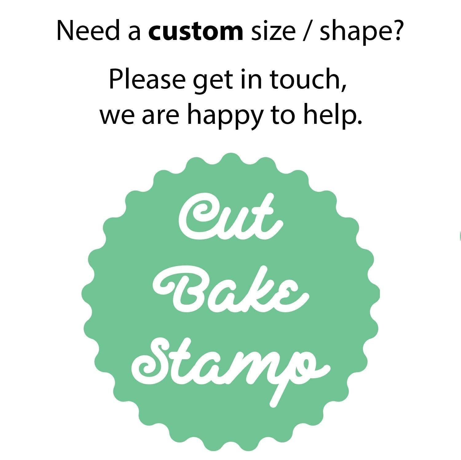 Cut Bake Stamp – Großhandel Ausstechformen – Prägestempel mit Ramadan-Mubarak-Schriftzug für Plätzchen2