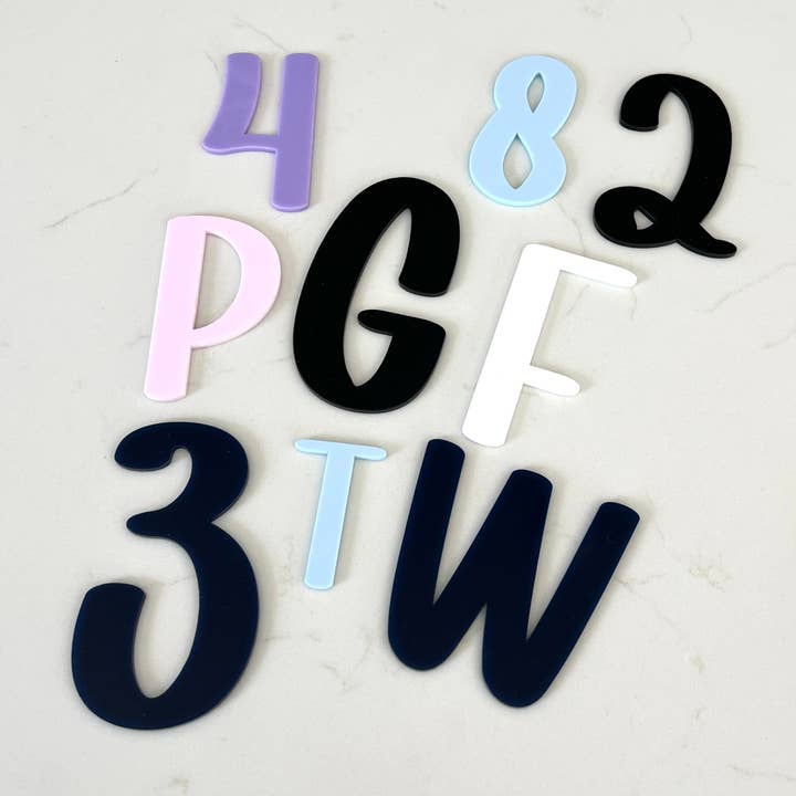 Palmy Pineapple - Wholesale Craft Supplies - Custom Acrylic Letters Numbers and Words For Signs22