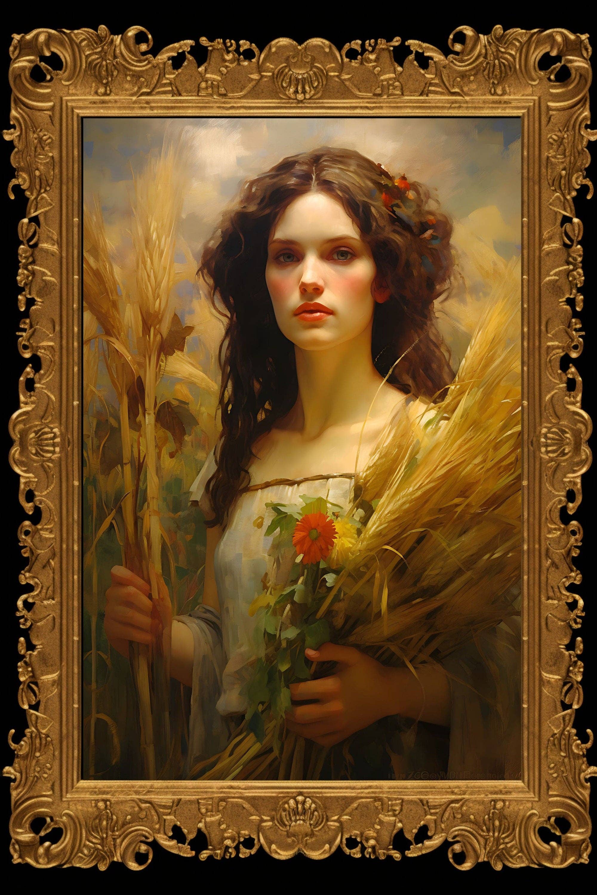 Ye Curiosity Shoppe - Wholesale Art Print - Demeter Greek Goddess Art Print3