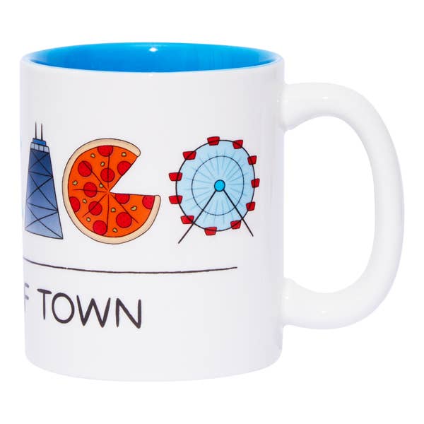 THE FOUND - Wholesale Coffee Mug - Chicago Icons My Kind of Town Coffee Mug3