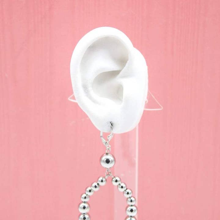 MIA Jewelry – Engroshandel Hængeøreringe og creoløreringe – 18K guld fyldt Beaded øreringe (K78)3