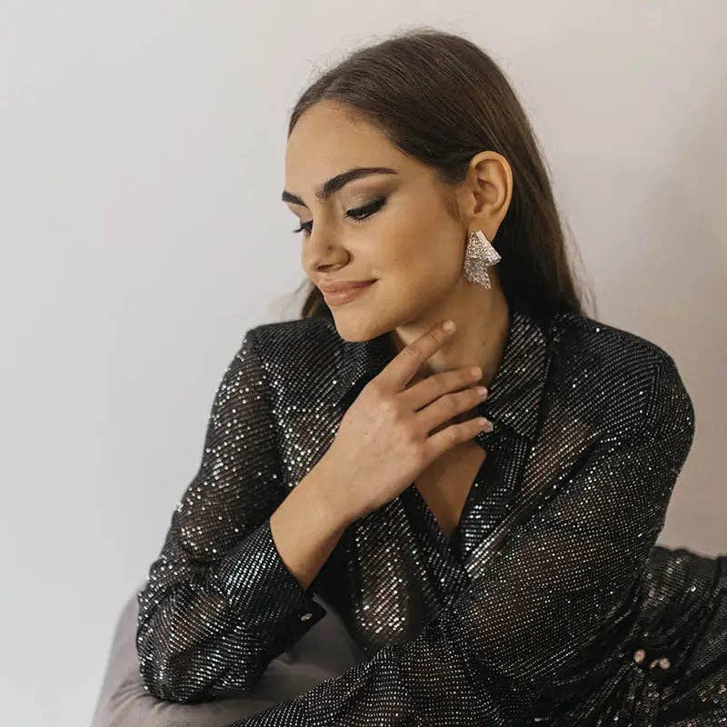 ACUS - Wholesale Dangle Earrings - Kilt Silver Earrings2