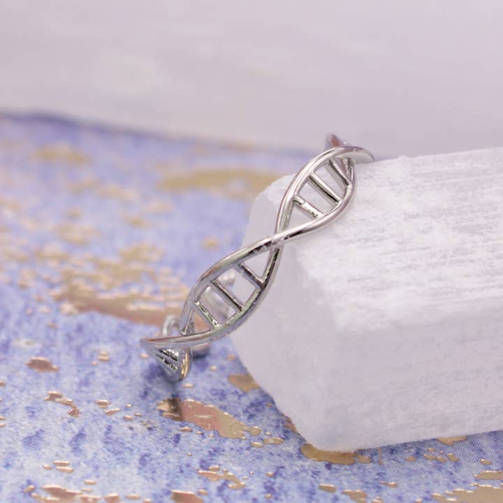 ZAD - Wholesale Band/Stacked Ring - Fashion Sense DNA Band Ring2