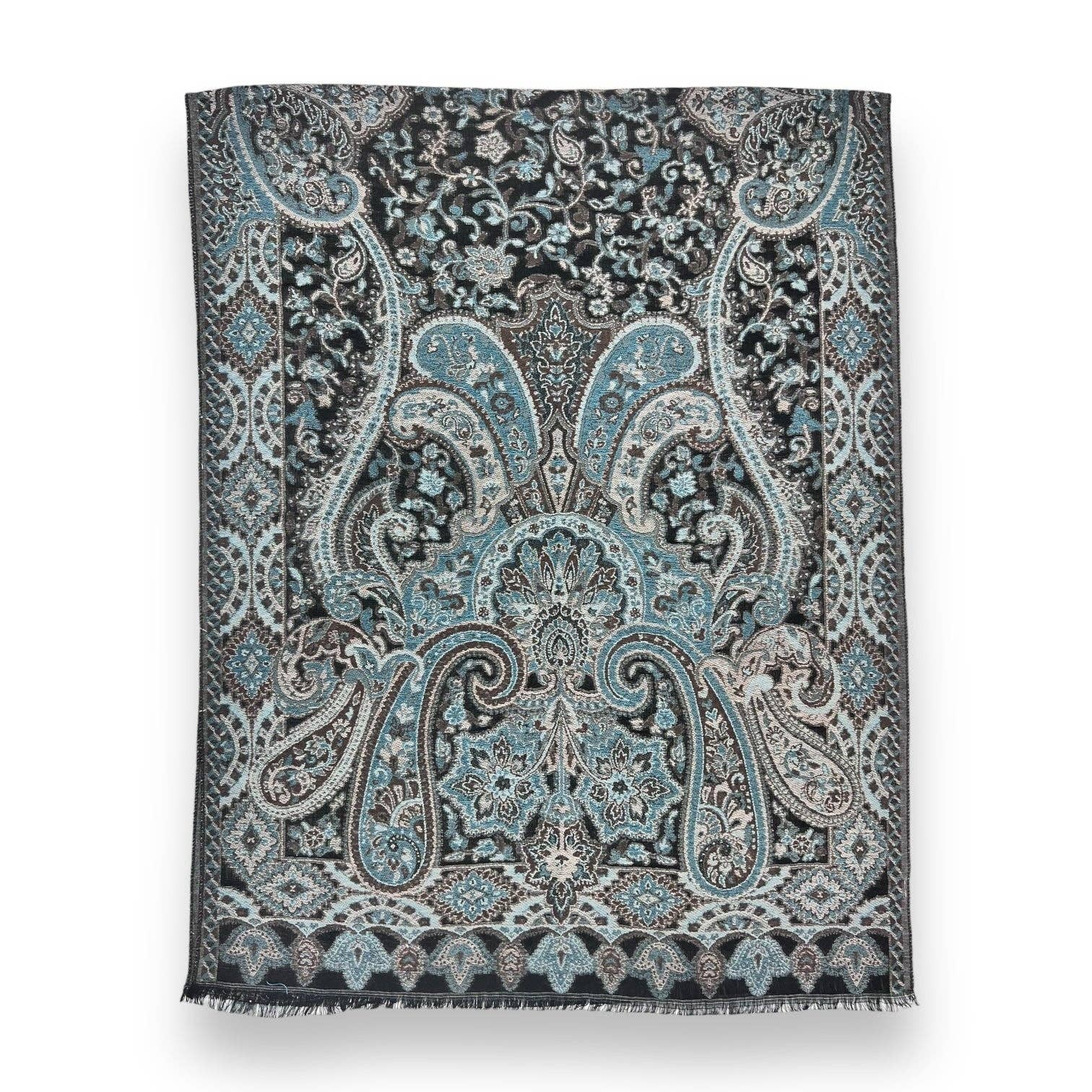 Lili Scarves (US Duty Free) - Wholesale Scarf - Women's - Premium Paisley Print Pashmina Scarf12