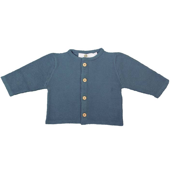 Blauer Strick-BH für den Großhandel von Eveil et Nature