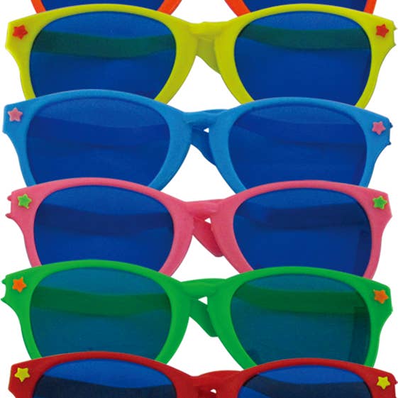 Fantasia Inc. - Wholesale Sunglasses - Unisex - 1 Dozen 10" Jumbo Party Sunglasses