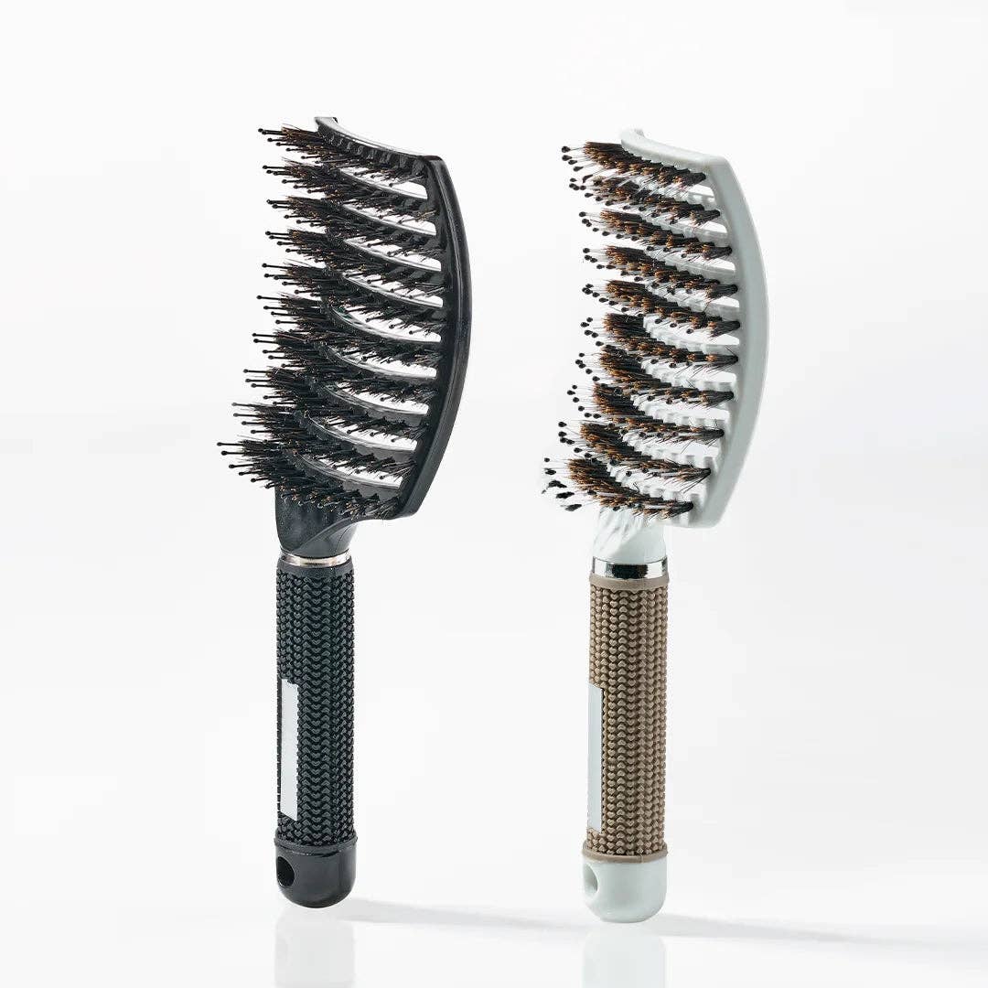 Yuaia Haircare – Engroshandel Hårbørste/kam – Hårbørste med ornebørster - Curved Paddle Brush9