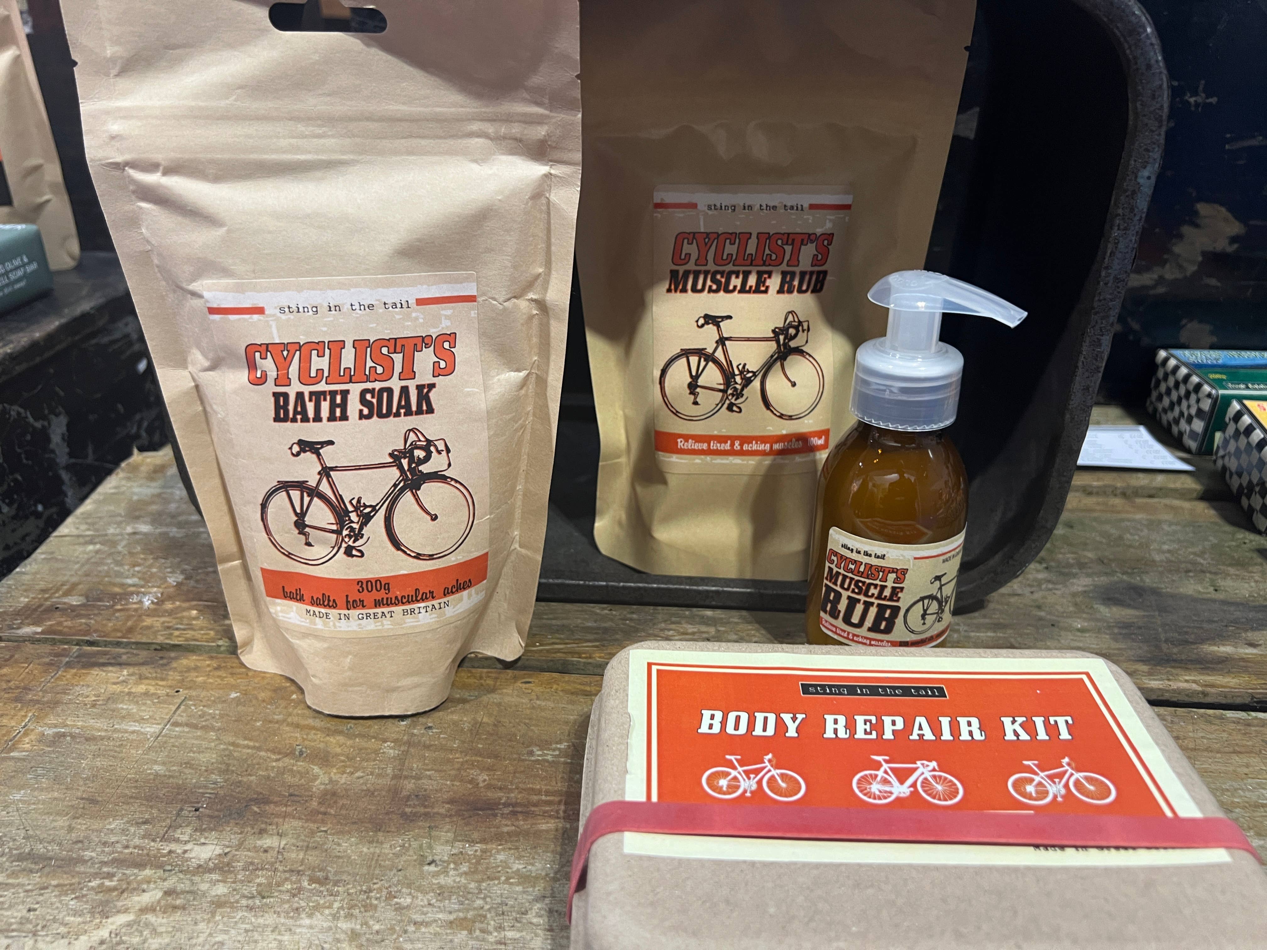 Sting in the Tail Ltd – wholesale Muscle lotion/rub/gel – Cyclist's Muscle Rub | Bike | Natural | Essential Oils3