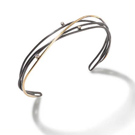 Galaxy Cuff for wholesale by Uncommon Threads Studio