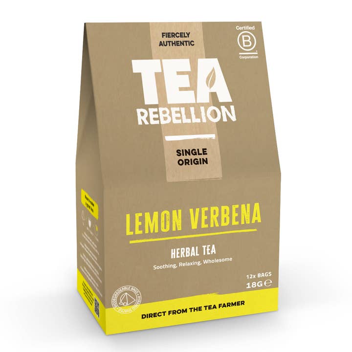 Lemon Verbena - Herbal Tea | from Malawi | Biodegradable Bag for wholesale by Tea Rebellion