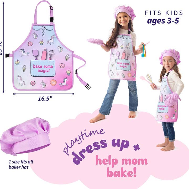 Bintiva - Wholesale Toy Set - Kids - Unicorn baking dress up toy set2