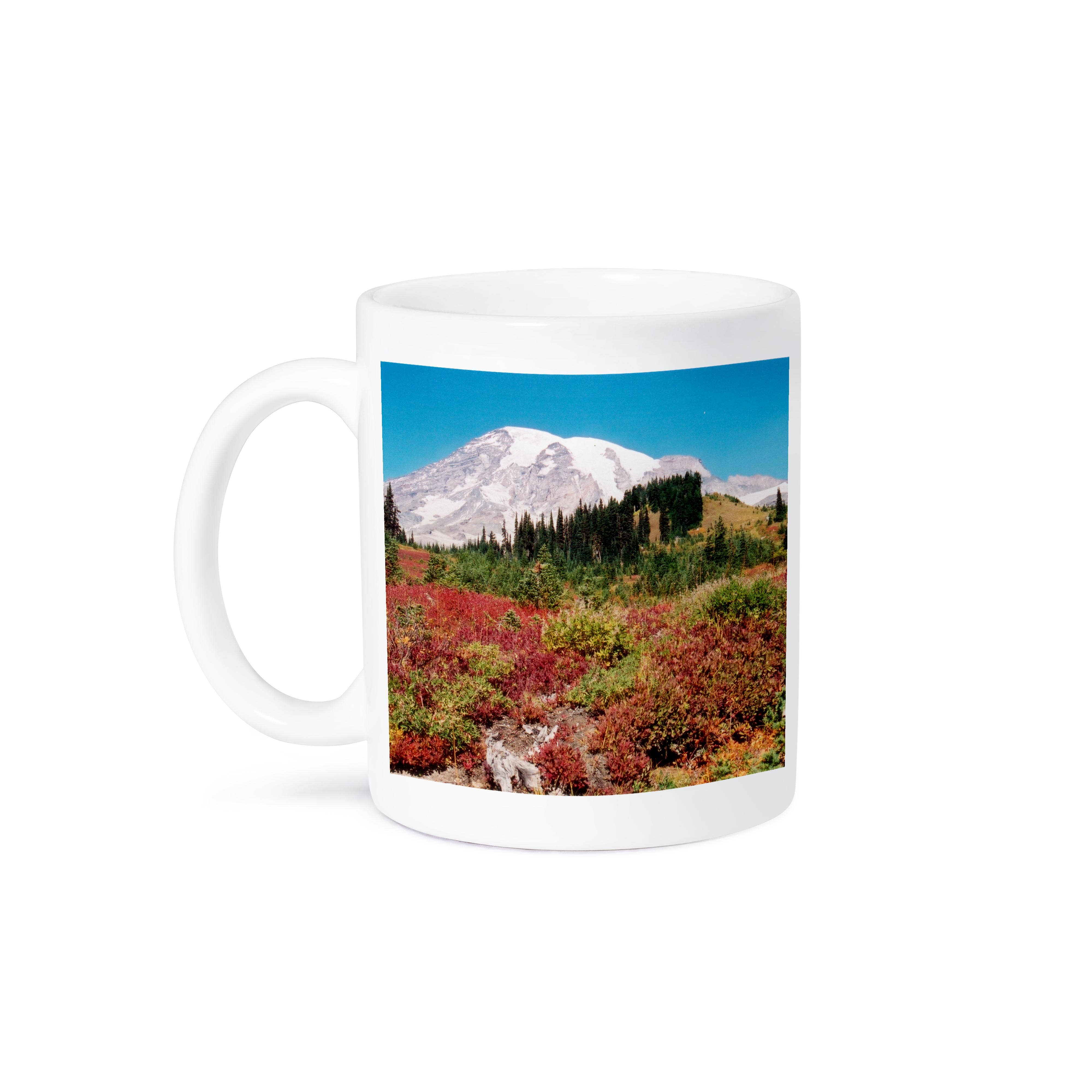 3dRose - Wholesale Coffee Mug - 3dRose, Mount Rainier in Autumn - Mount Rainier National Park, Mug8