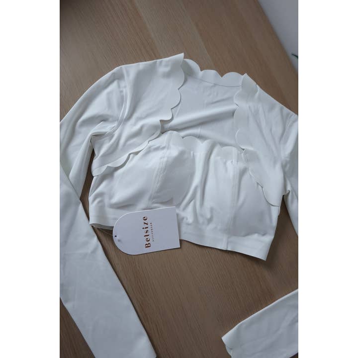 Belsize Activewear - Vente Débardeur – femme - Top court en forme de pétoncle 3