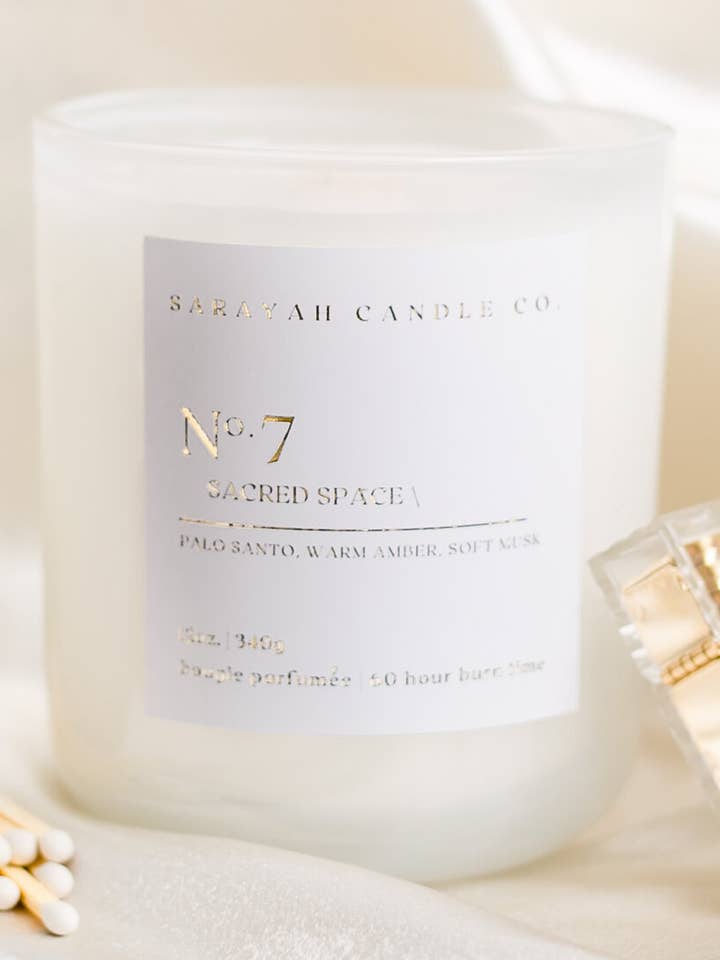 Sacred Space for wholesale by Sarayah Candle Company