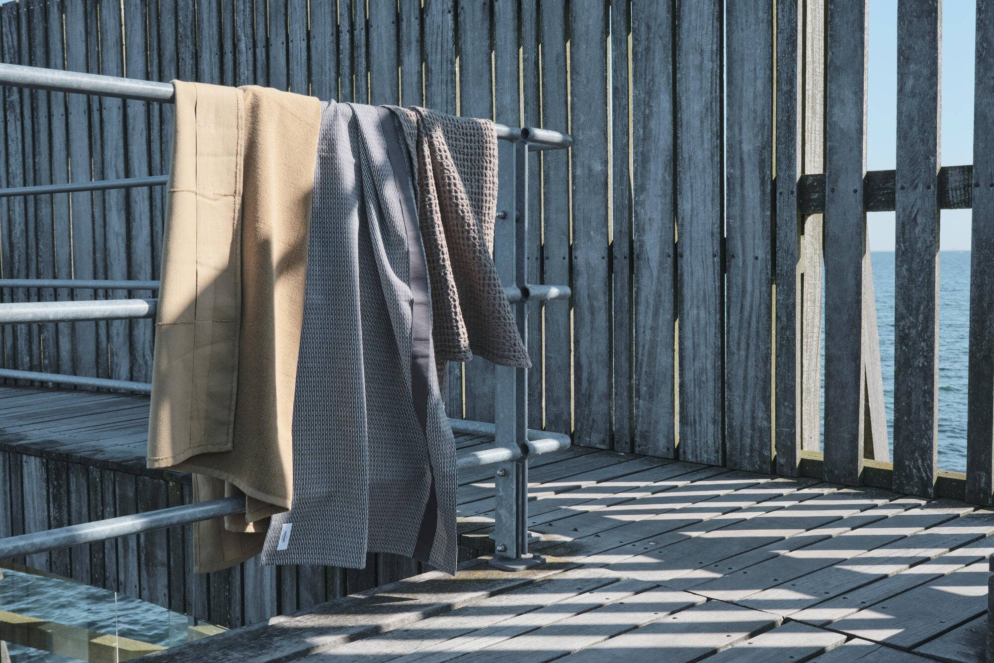 The Organic Company - Wholesale Bath Towel - Big Waffle Towel and Blanket - 150 x 100 cm - Clay3