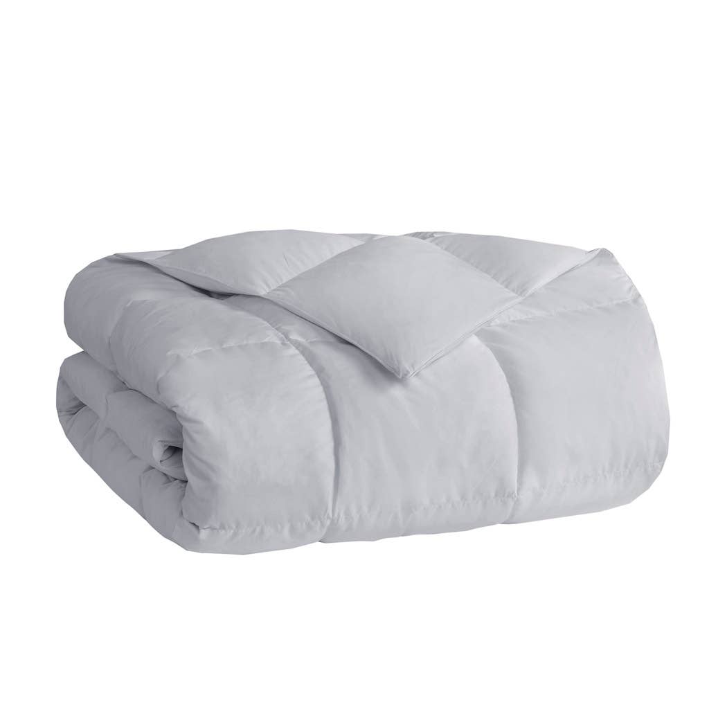 Olliix - Wholesale Down Comforter - Quilted Goose Feather and Down Oversize Comforter, Grey13