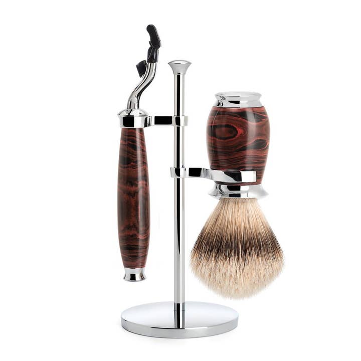 The Brighton Group USA - Wholesale Shaving Set/Kit - Men's - MÜHLE PURIST 3 Pc. Shaving Set9