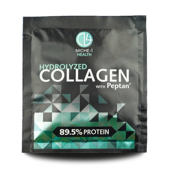 Niche4Health - Wholesale Protein/Superfood Powder - Hydrolyzed Collagen Powder Type 1 - 10g - Vitamin C&D0