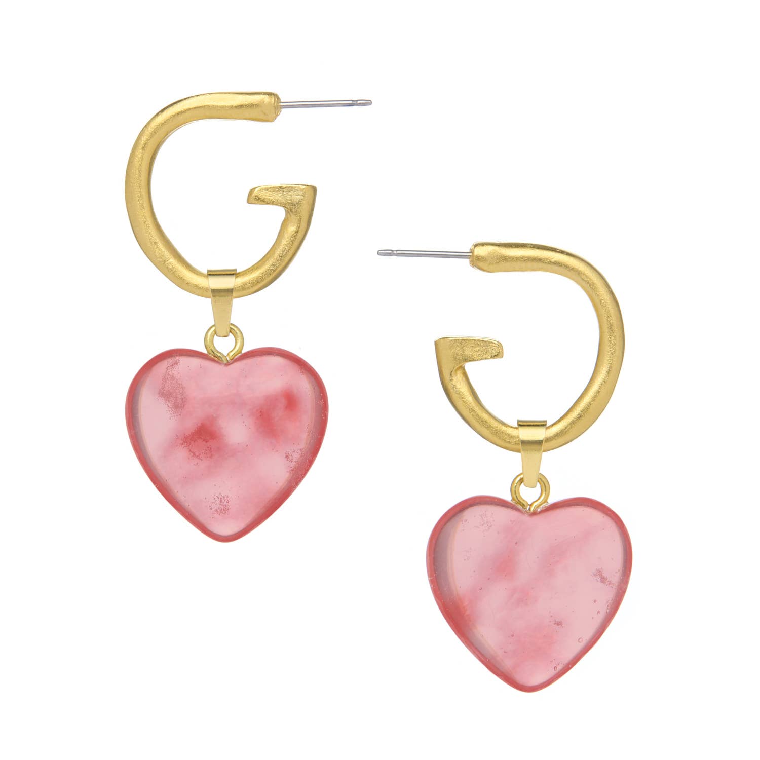 Susan Shaw - Wholesale Dangle Earrings - Gigi Heart Earrings 5