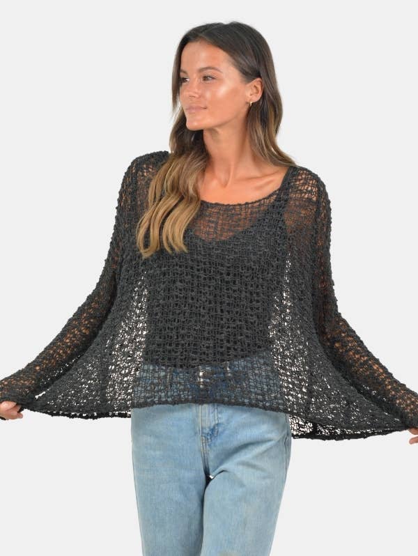 Hands To Hearts - Wholesale Tunic - Women's - Crocheted Long Sleeve Soul Warmer18