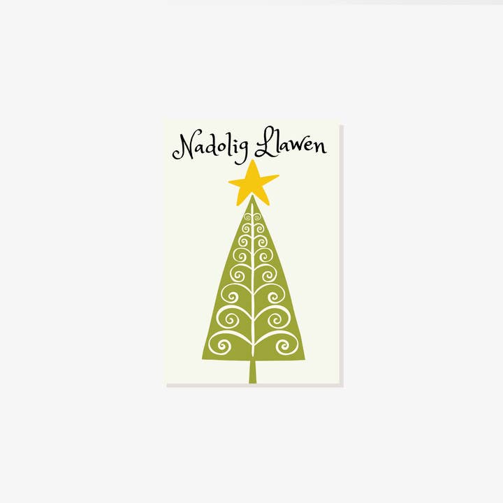 Nadolig Llawen/Merry Christmas Tree for wholesale by Designs by flo