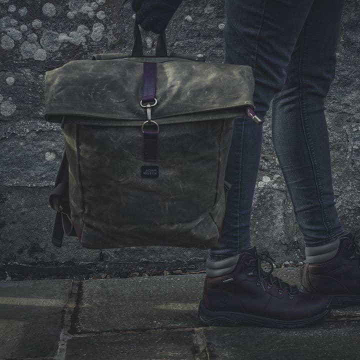 Summit Crazy - Wholesale Backpack – Unisex - Roam North Kielder Waxed Canvas Backpack