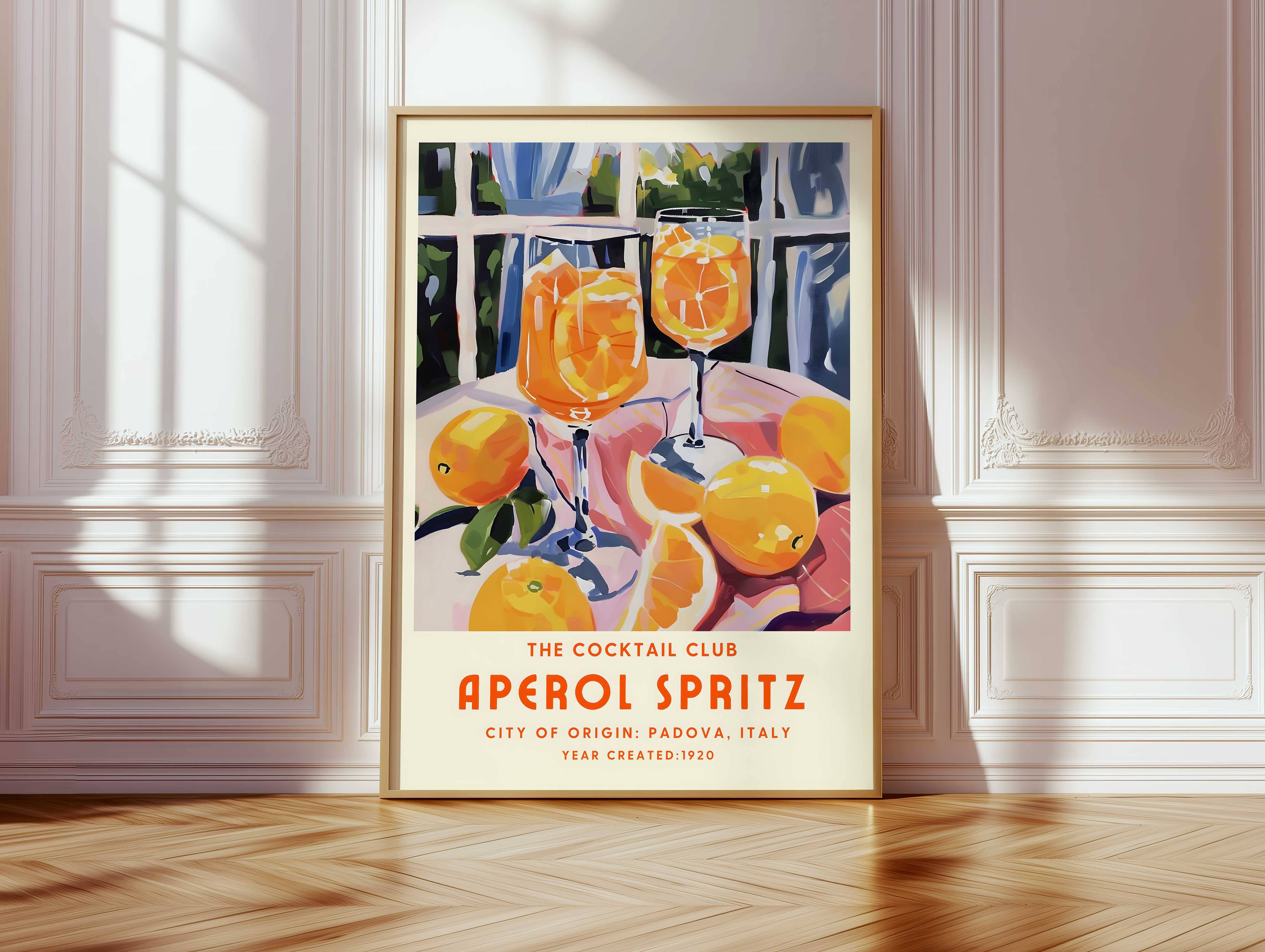 D'LUXE PRINTS - Wholesale Poster - Aperol Spritz Print II1