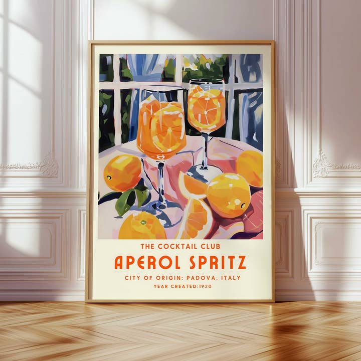 D'LUXE PRINTS - Wholesale Poster - Aperol Spritz Print II1