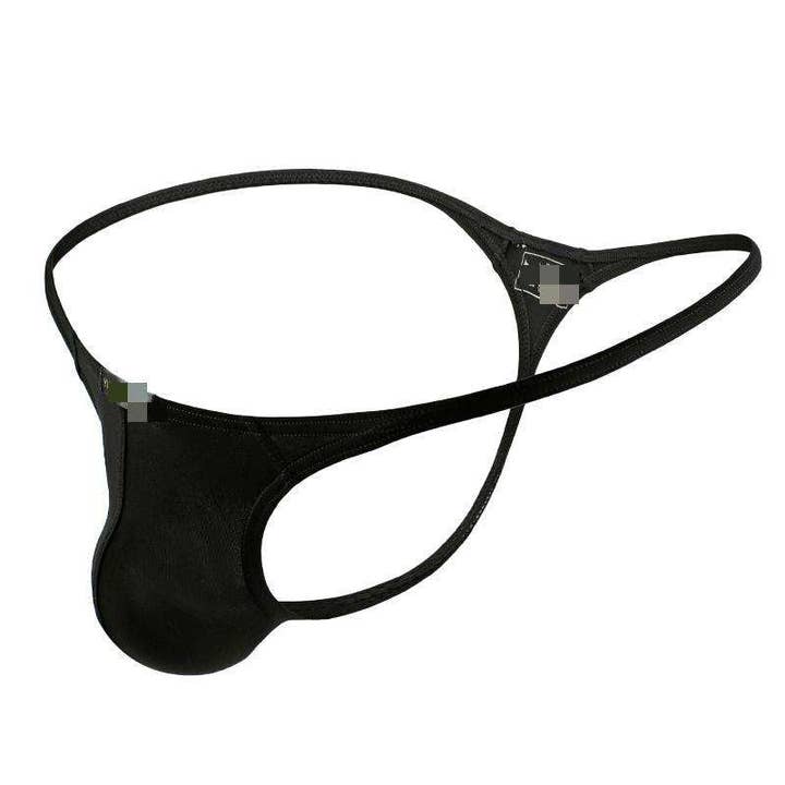 VIGOR - Wholesale Underwear - Men's - Mens PouchT-Back Thongs Sexy Low Rise G-String Briefs Bulge Underwear(10 Pack)