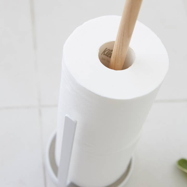 Yamazaki Home - Wholesale Toilet Paper Holder - Tosca Toilet Paper Stocker - Steel + Wood