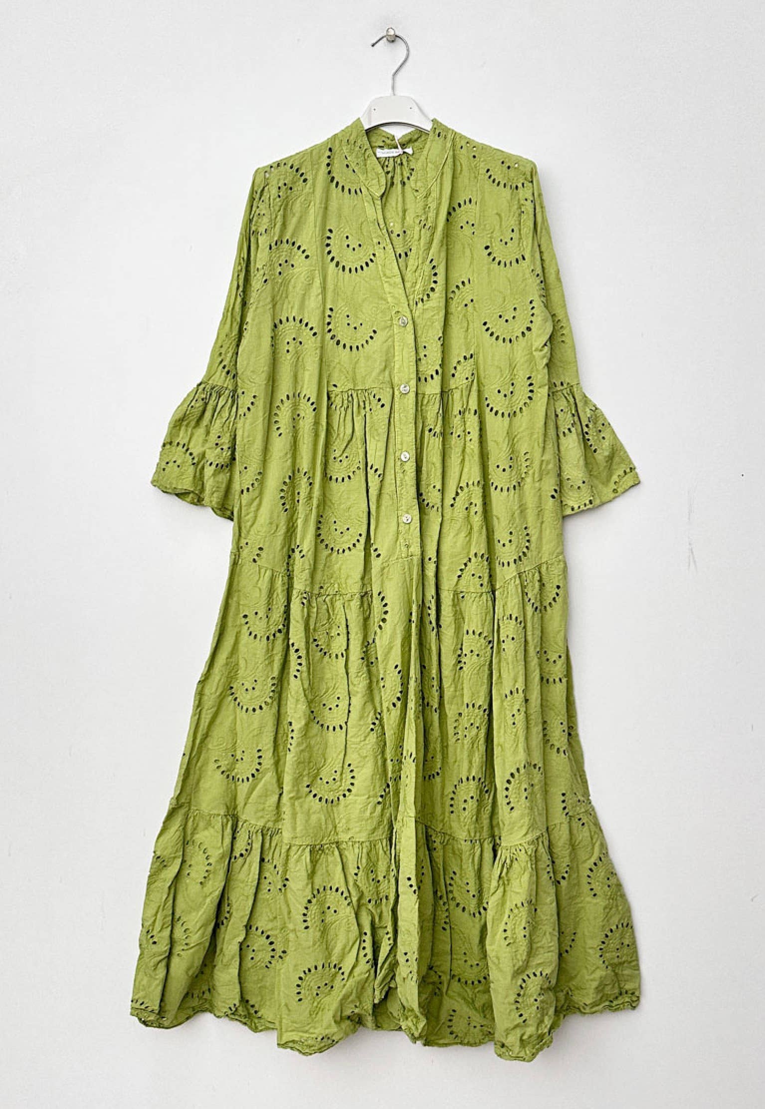 Happy look - Vente Robe – femme - Longue robe en broderie anglaise 19