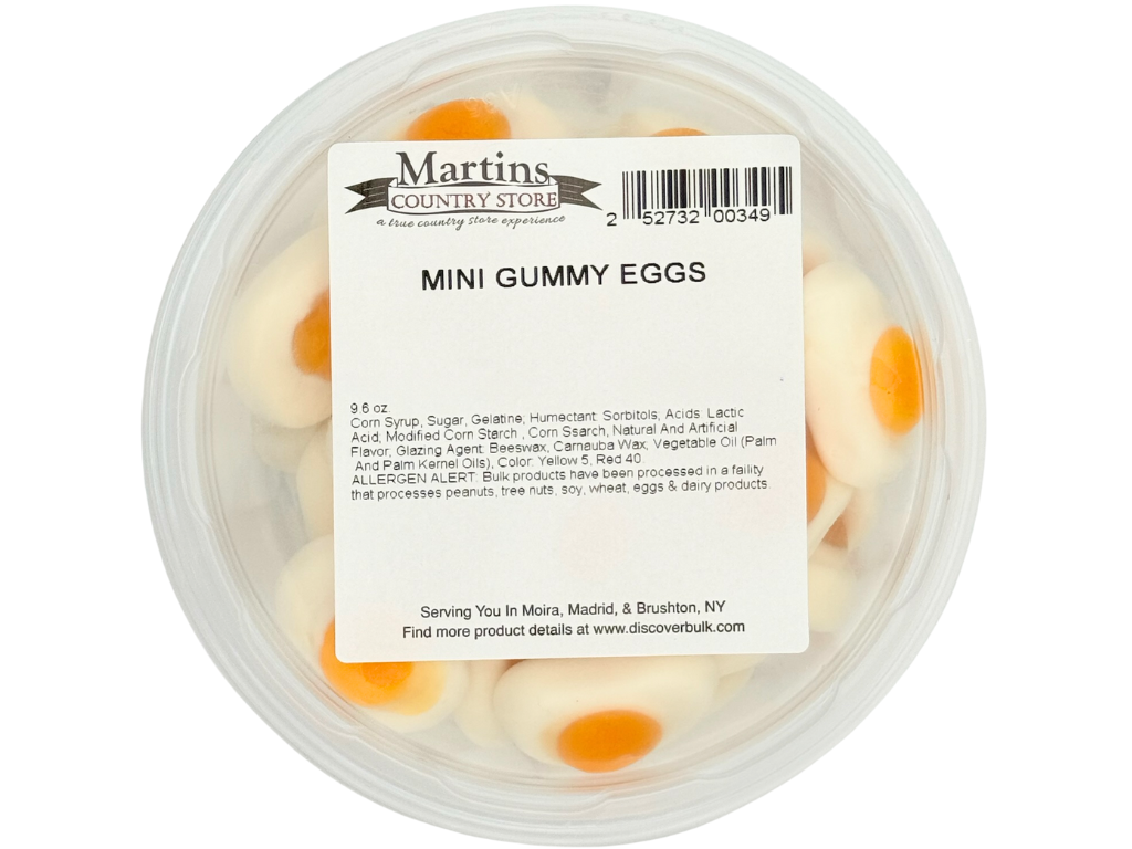 Martin's Country Store LLC - Wholesale Gummy - MINI GUMMY EGGS 9.6oz3