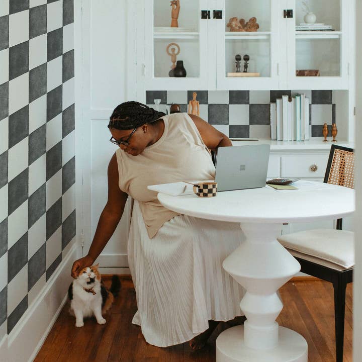 Checkered Wallpaper for wholesale by Urbanwalls