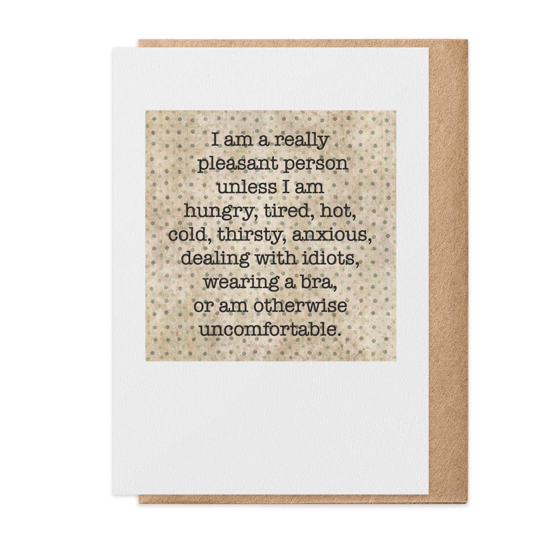 Paisley & Parsley – wholesale Everyday greeting card – Pleasant Person - Greeting Card0