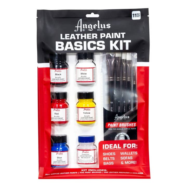 Angelus Paint Basics Kit for wholesale by Angelus Brand