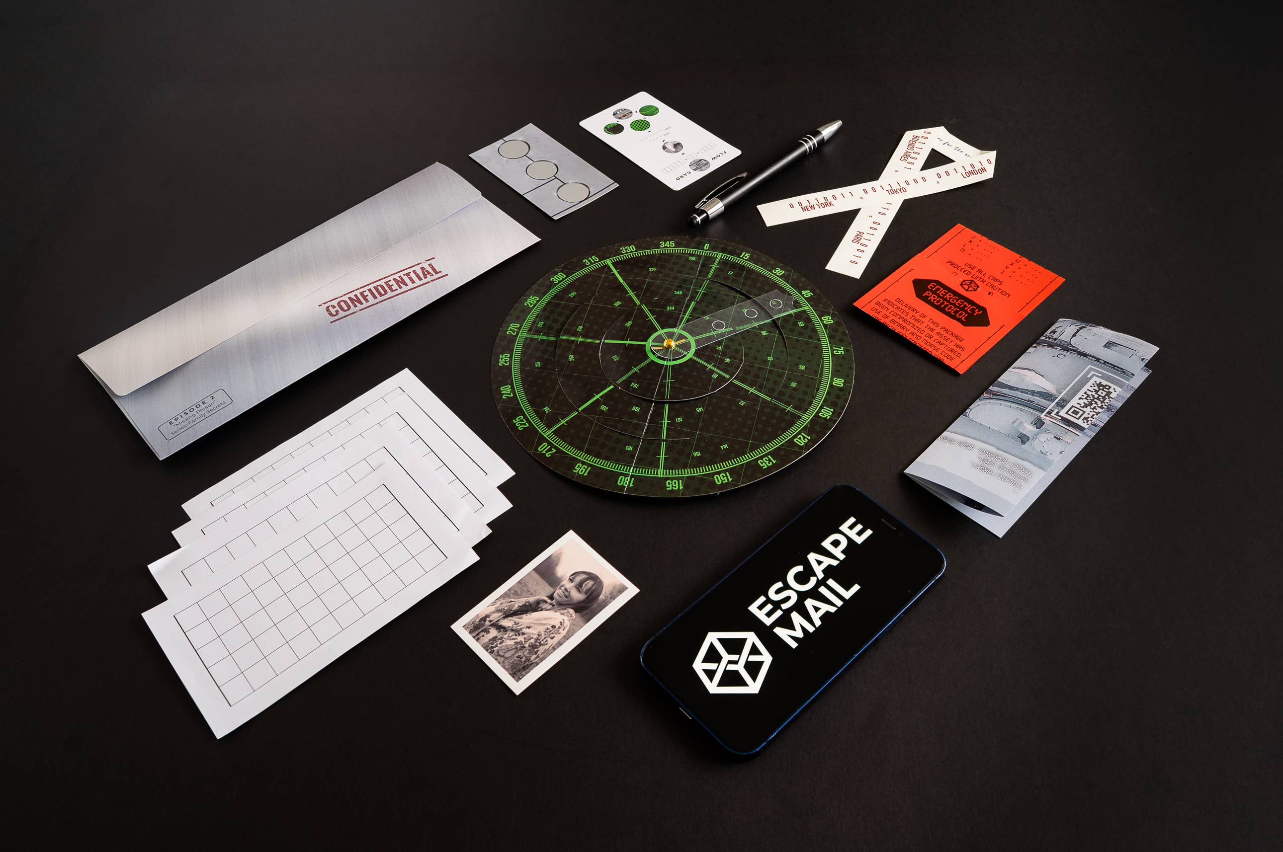 Escape Mail - Wholesale Board Game - Family Secrets Series: Episode 2 - Missing Person1