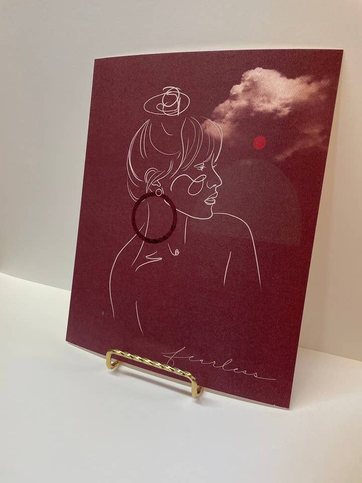 Mantra Series- Fearless Print for wholesale by Svona Studio