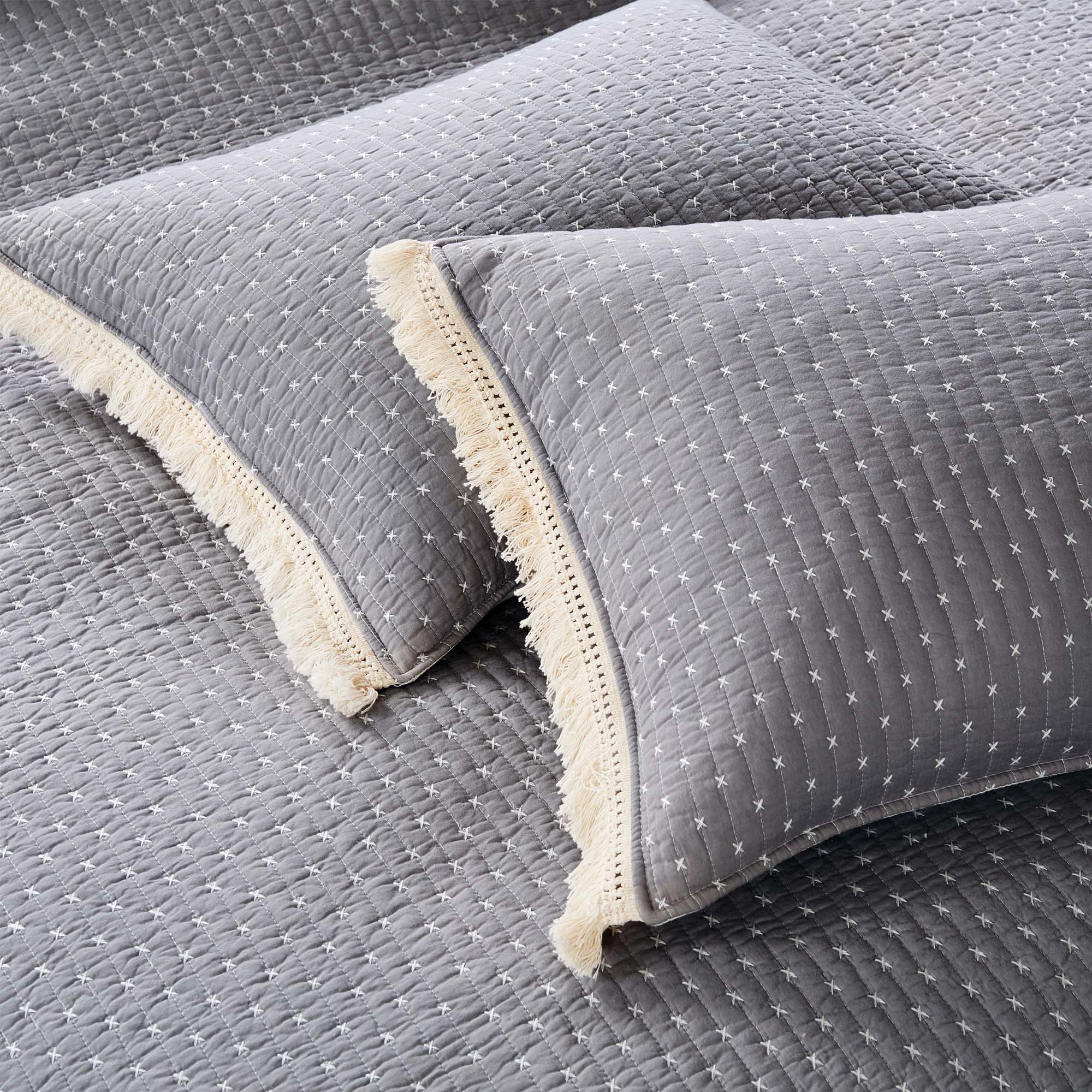 Levtex Home - Vente Parure de lit - Ensemble de couette en point de croix67