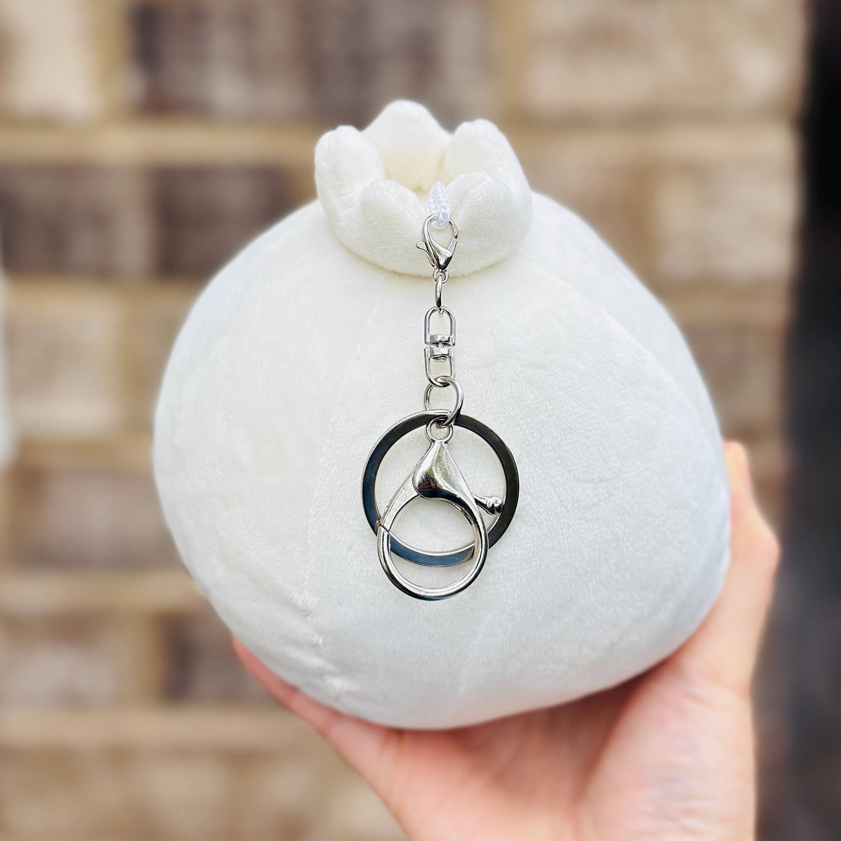 CapyFun - Wholesale Keychain - Unisex - Dumpling Bao Dim Sum Plush Keychain Gift Stocking Stuffer8