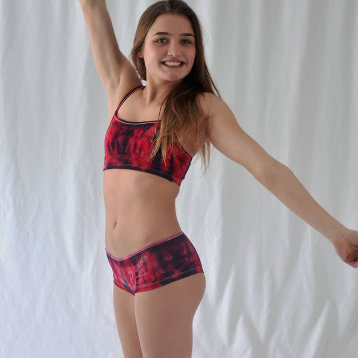 Bralette RUN FOR THE ROSES RED for wholesale by Soul Shine Maine