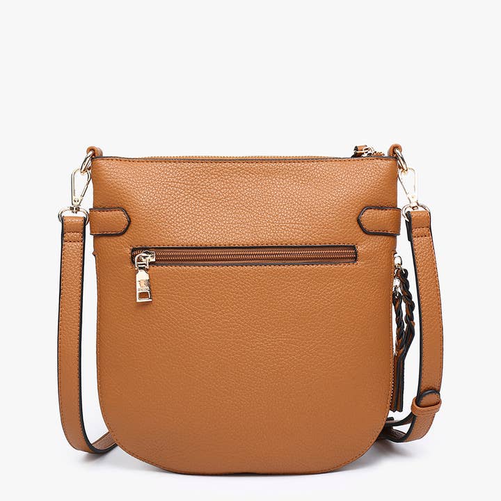 Jen & Co. - Wholesale Crossbody Bag - Women's - M2466 Esther Whipstitch Trim Round Crossbody10